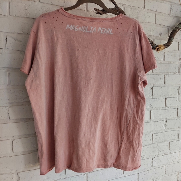 NWOT Magnolia Pearl Groovy Love tee One size - Picture 5 of 8